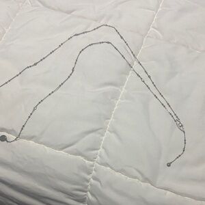 Henri Bendel Silver Chain Necklace